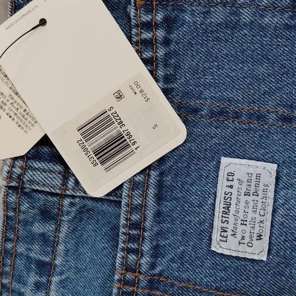 Levi's Vintage Overall Foolish Love Sz S - Picture 12 of 15